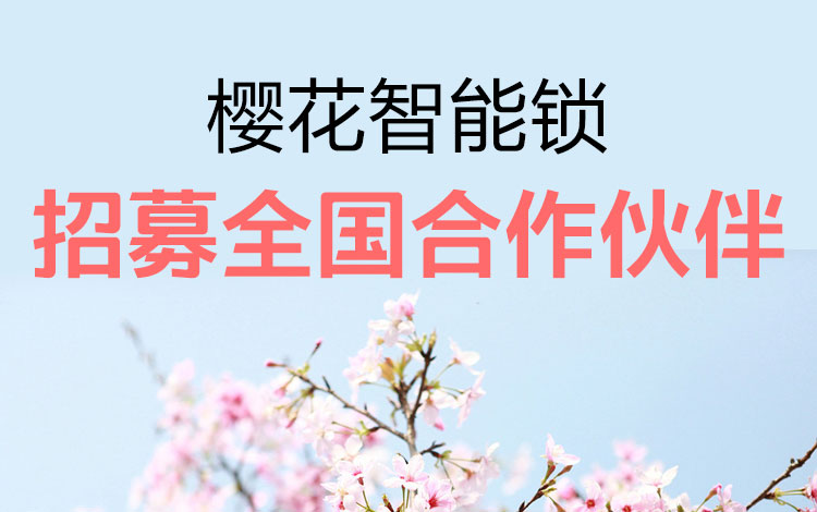 樱花智能锁加盟代理_全国招商政策